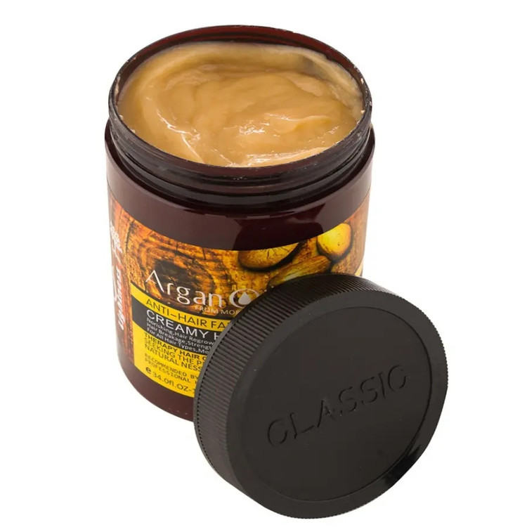 ماسک مو فاقد سولفات انواع مو حاوی روغن آرگان لایتنس 1000ml