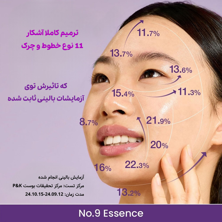 اسنس بایو لیفتینگ و جوانساز نامبر 9 نامبوزین