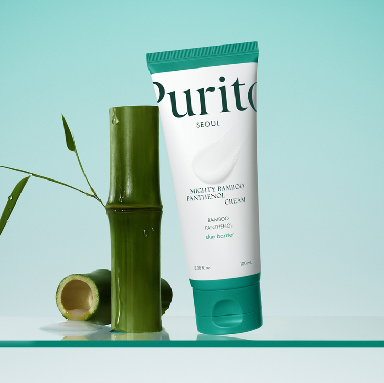 کرم مرطوب کننده و ترمیم کننده پانتنول بامبو پیوریتو