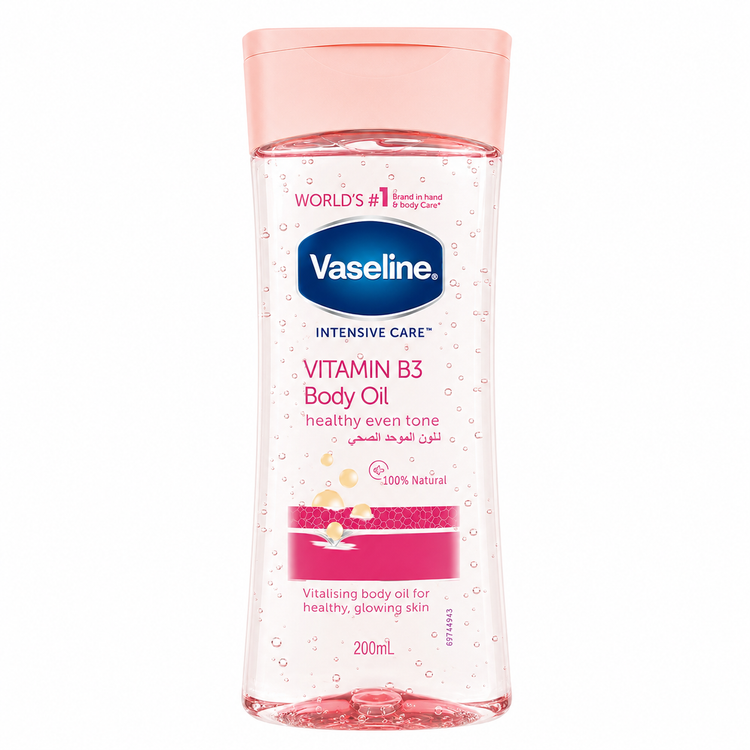 روغن بدن وازلین Vitamin B3