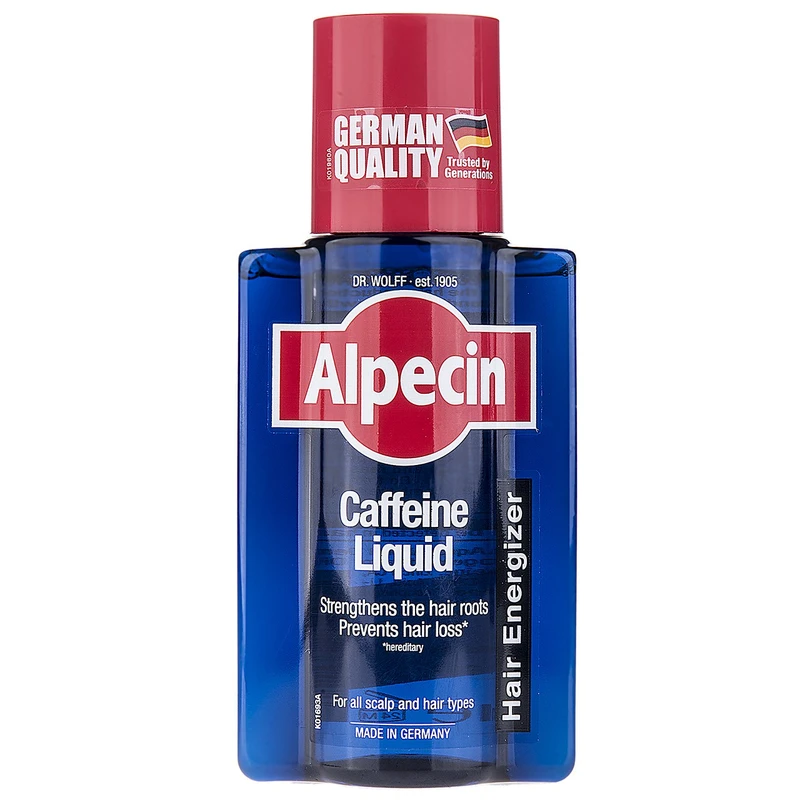 محلول تقویت کننده مو آلپسین مدل CAFFEINE