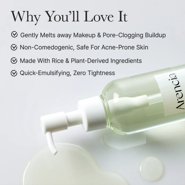 روغن پاککننده عمیق منافذ آرنسیا (Arencia Pore Melt Mochi Cleansing Oil)