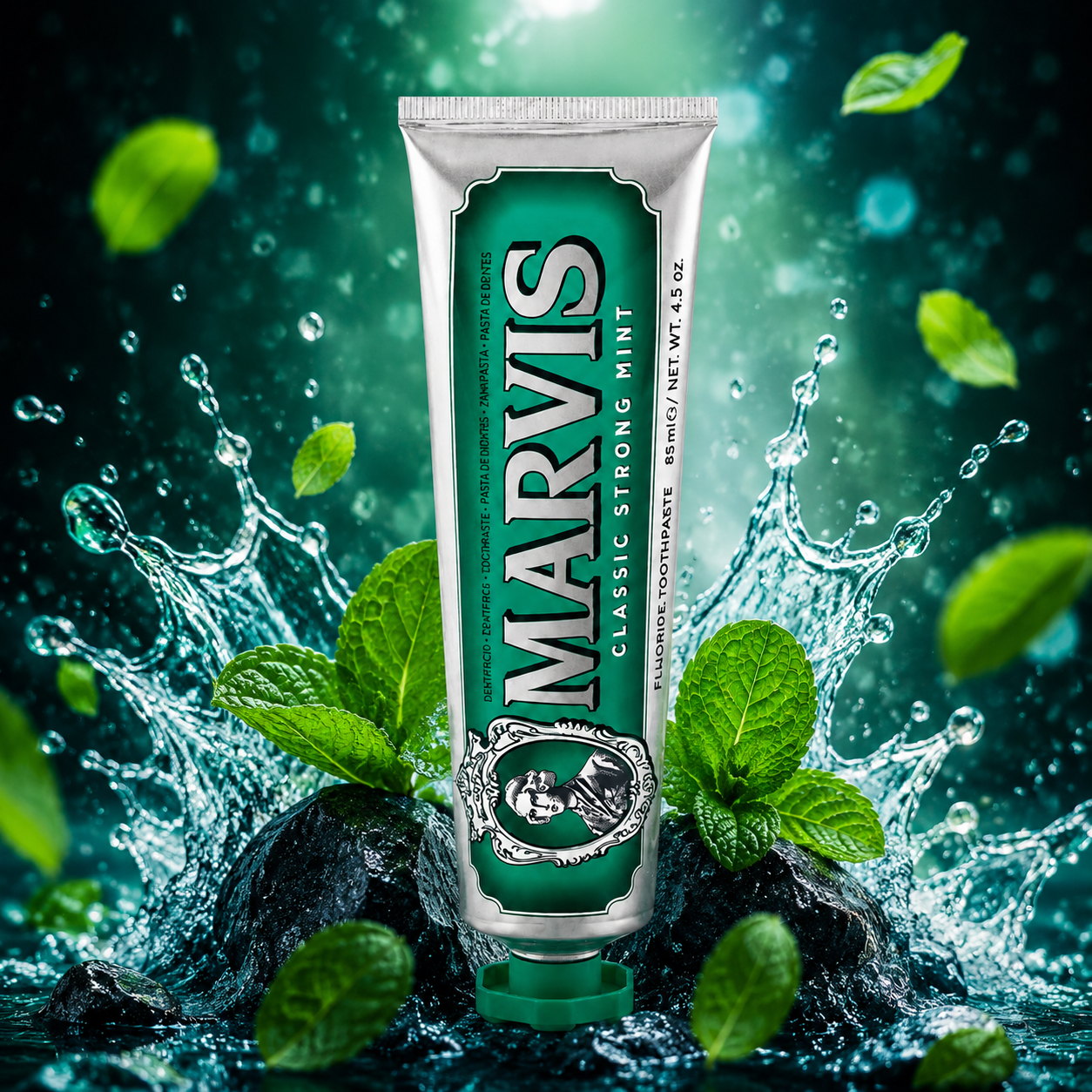 خمیر دندان مارویس مدل Classic Strong Mint