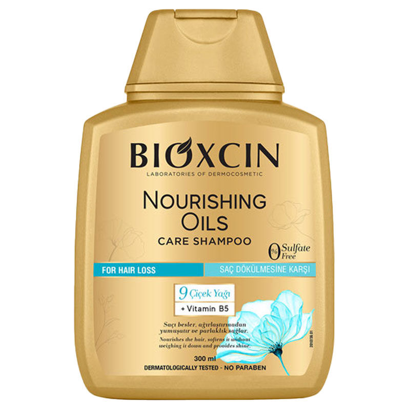 شامپو تقویت‌کننده و ضد ریزش بیوکسین مدل Nourishing Oils