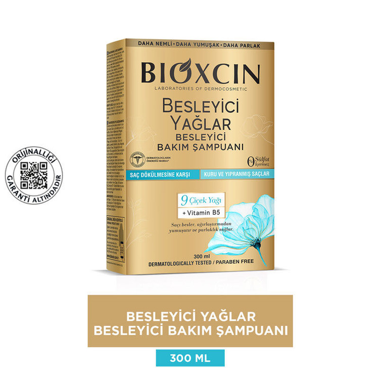شامپو تقویتکننده و ضد ریزش بیوکسین مدل Nourishing Oils