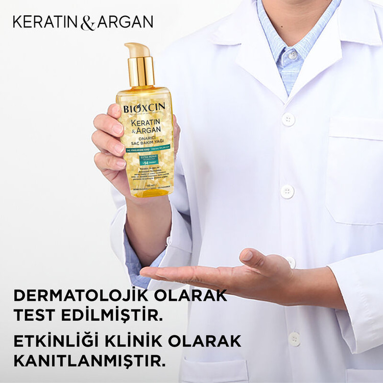 روغن آرگان ترمیمکننده مو بیوکسین Keratin & Argan