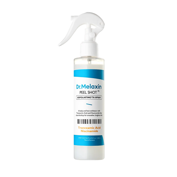 اسپری لایهبردار بدن و پا | Dr. Melaxin Peel Shot Exfoliating TX-Spray