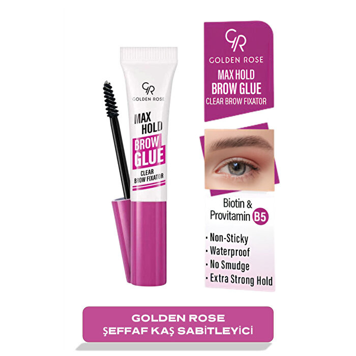 ژل صابون ابرو گلدن رز Max Hold Brow Glue