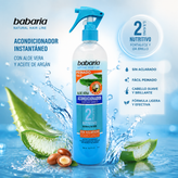 نرمکننده دوفاز مو باباریا Aloe Vera و روغن آرگان (500 میل)