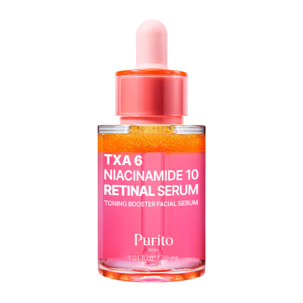 سرم صورت Purito مدل TXA 6 + Niacinamide 10 + Retinal – حجم ۳۰ میلیلیتر