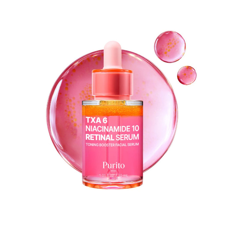 سرم صورت Purito مدل TXA 6 + Niacinamide 10 + Retinal – حجم ۳۰ میلیلیتر