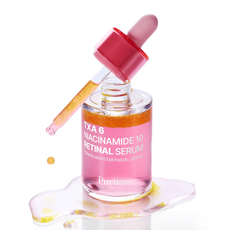 سرم صورت Purito مدل TXA 6 + Niacinamide 10 + Retinal – حجم ۳۰ میلیلیتر