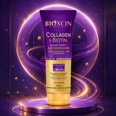 ماسک مراقبت مو بیوکسین مدل Collagen & Biotin حجمدهنده ۲۵۰ میل