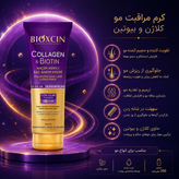 ماسک مراقبت مو بیوکسین مدل Collagen & Biotin حجمدهنده ۲۵۰ میل