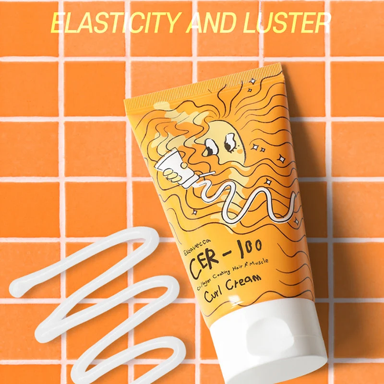 ماسک مو تقویت موهای فر و موج دار الیزاوکا CER-100 مدل Curl Cream